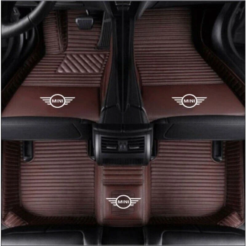 Alfombrillas antideslizantes impermeables de lujo para mini todos los modelos de coche Foto 4 de 4