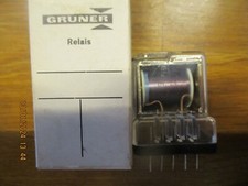 RELAIS Steckrelais Gruner BV. 24,  10500-29000 Rel. 663G NEU