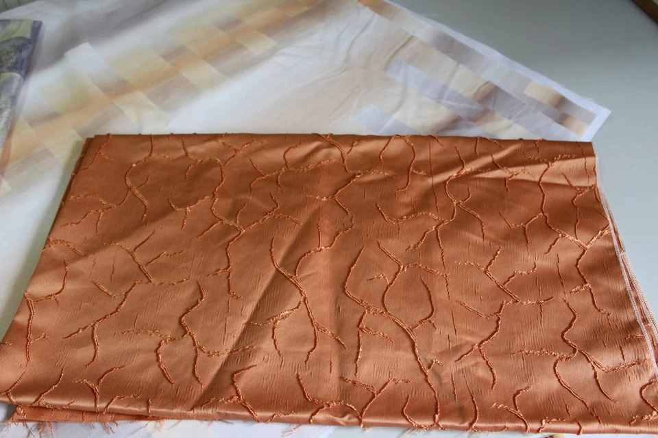 Stoff 3 große Stück Dekostoff Gardinenstoff Stoffpaket Reststücke Sonderpreis - Bild 2 von 4