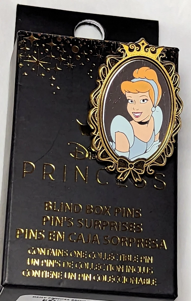 Loungefly Disney Princess Gold Portrait Blind Box Pin Cinderella Opened eBay