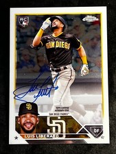 2023 Topps Chrome ROOKIE AUTO Luis Liberato, item 7