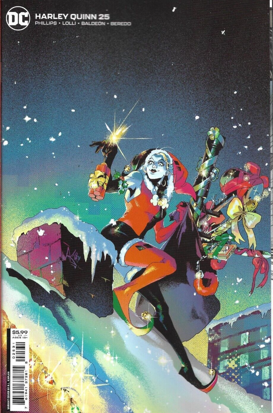HARLEY QUINN (2021) #25 HOLIDAY Variant - New Bagged (S)