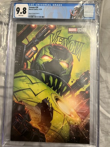 Venom #28 CGC 9.8 Jonboy Meyers Variant Cover A