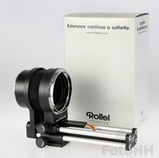ROLLEI EXTENSION BELLOWS UNIT ROLLEI NUMBER 98065 NEW IN BOX FULL WARRANTY 