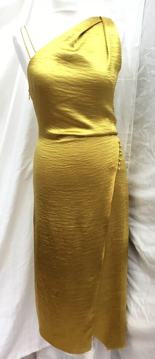 Gold Reiss Strappy Cocktail Dress Reiss Positano Gold Dress BNWT