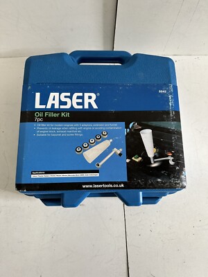 LASER TOOLS OIL FILLER KIT 7PC VAT INCLUDED FREE NEXT DAY DELIVERY LASER 5542