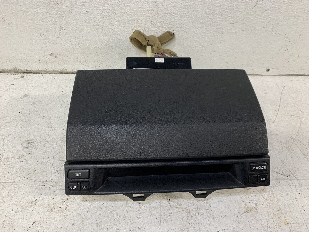 2006-2008 Mazda 6 nav navigation display screen w bezel & clock