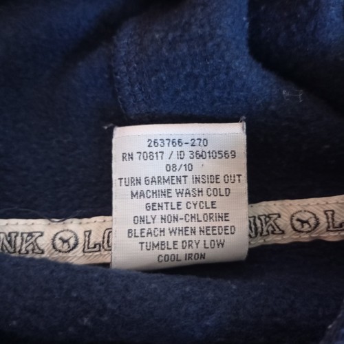 Felpa con cappuccio Victoria’s Secret ROSA blu navy Dallas Cowboys pullover manica lunga M - Foto 4 di 7