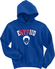 Joel Embiid Philadelphia 76ers Philly MVP CREW HOODED SWEATSHIRT
