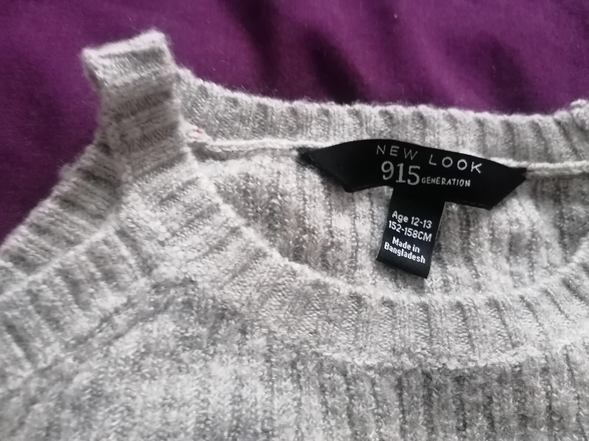 Cold shoulder shop jumper new look