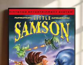 Little Samson NES Retro Gaming Poster &ndash; Vintage Adventure Art Print