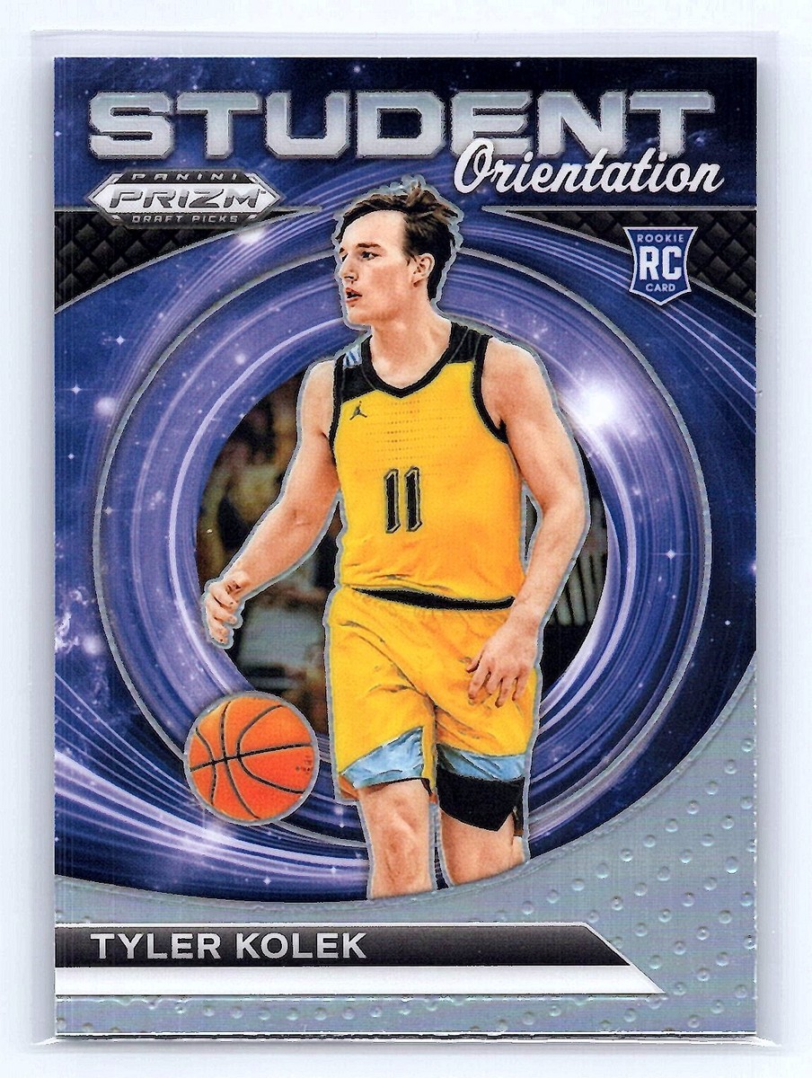 Tyler Kolek 2024 Panini Prizm Draft Picks Student Orientation #11