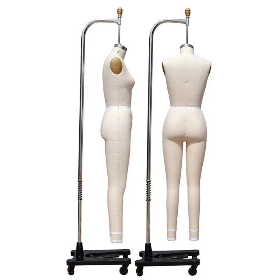 Maniquí con brazo y kit de acolchado talla 2-16 Pro de cuerpo completo para mujer Foto 3 de 4