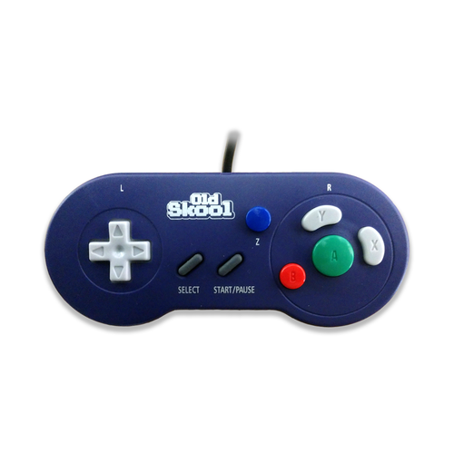 Old Skool Digital Controller for GameCube & Game Boy Player - Purple - Picture 3 of 3