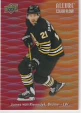 2023-24 Upper Deck Allure #CF-12 James van Riemsdyk Color Flow - Red-Orange