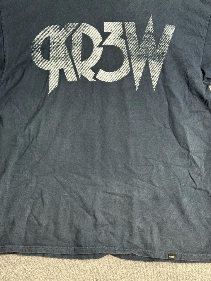 Camisa De Colección Krew Ke3w Patín Grande Para Hombres Y2K Streetwear Negra Patineta Foto 2 de 4