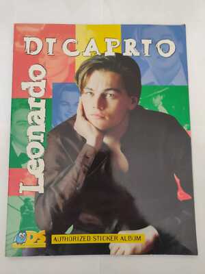 Leonardo Di Caprio Sticker Album - Complete