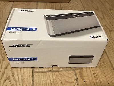 Bose Soundlink III Bluetooth Speaker - Silver for sale online | eBay