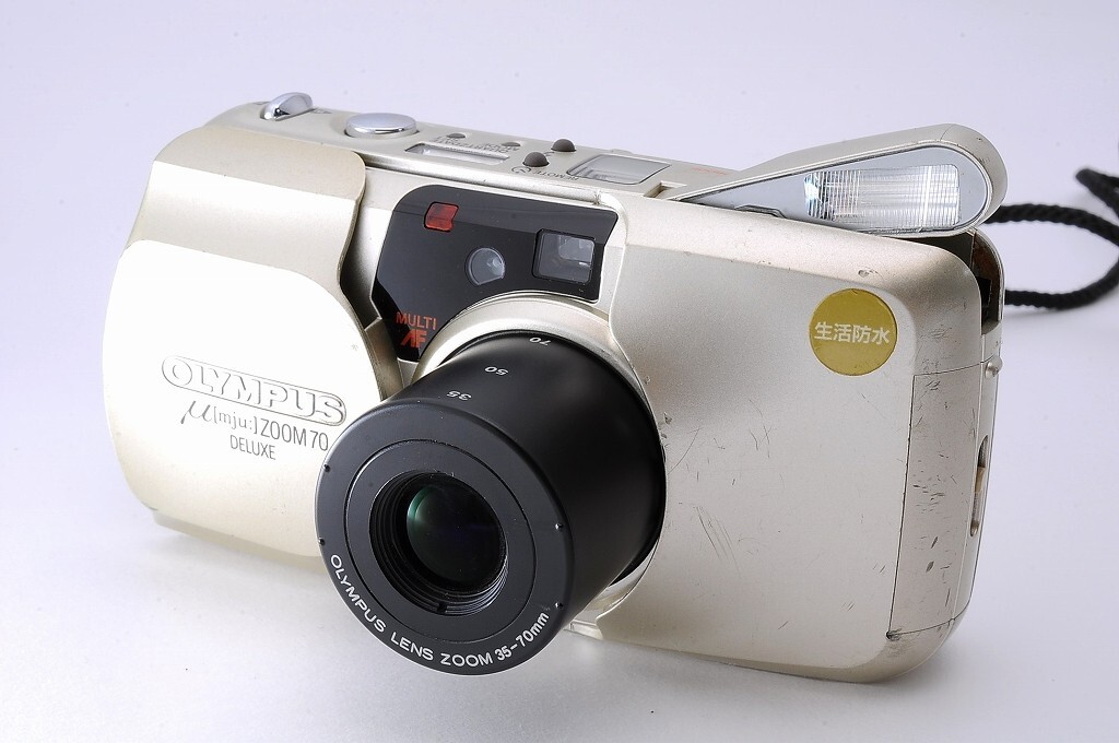 Near MINT w/Box] Olympus μ mju Zoom 70 Deluxe Point & Shoot