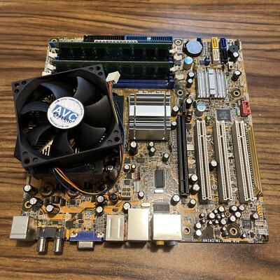 HP 5188-8019 PSLP-LE MOTHERBOARD + INTEL Pentium D 820 Processor 4 GB Untested