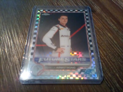 2022 Topps CHROME Formula 1 F1 Racing CHECKERED FLAG Refractor