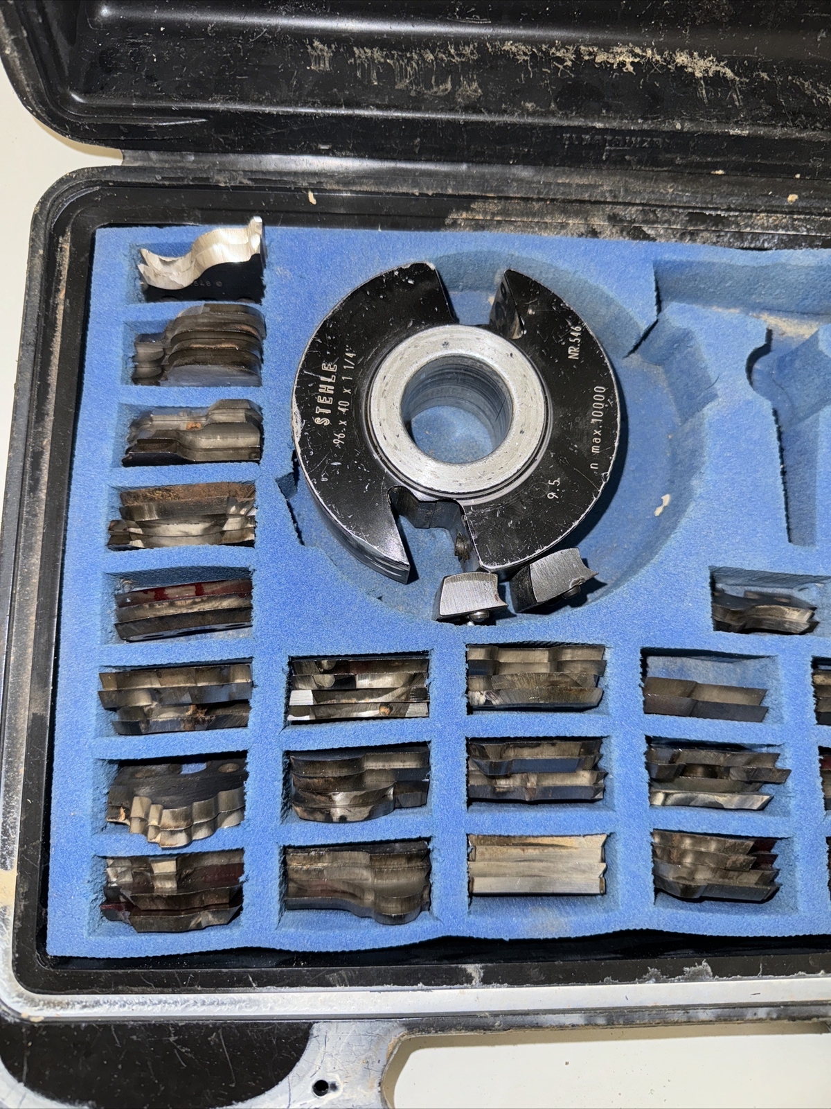 Stehle NR 546 Shaper Cutter Head Set. 11/4” Spindle Bore. 50+ Insert