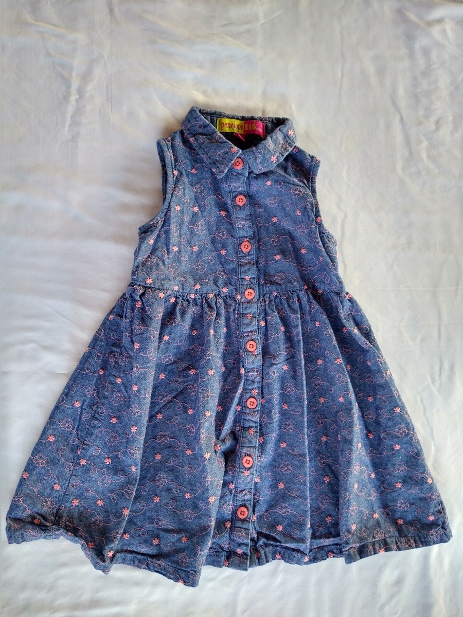 penelope collared denim dress Dress Penelope Jeans Marielle Stokkelaar
