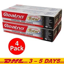 150g x 4 Colgate Charcoal Deep Clean Toothpaste Total 12h fresh Healthy teeth