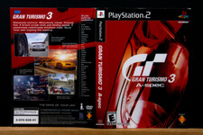 GRAN TOURISMO 3 A-SPEC COVER INSERT ONLY NO GAME Sony Playstation 2 
