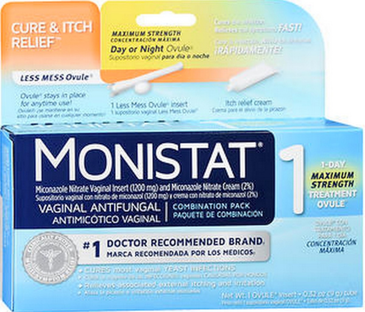 Monistat Yeast Infection Treatment KIT- PHARMACY FRESH! __