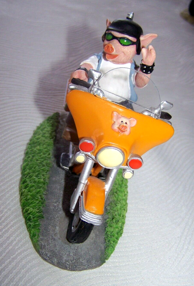 ROAD HOG HARLEY MOTORCYCLE ROAD HOGG COLLECTION FIGURE 4830A