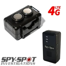 Spy Spot GPS Tracker Vehicle Tracking System 4G LTE GL320MG and Magnetic Case