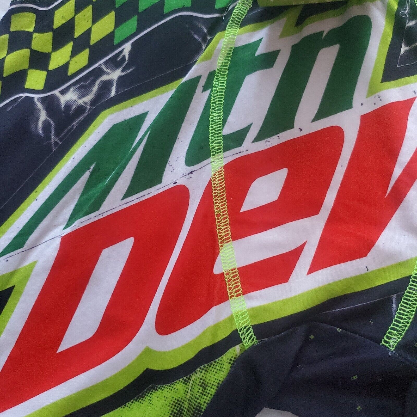 Crazy Boxer Mountain Dew Boxer Briefs, Men's Size S, M, L, XL