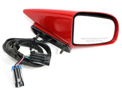 1991 C4 ZR1 Corvette RH Passenger Side View Red Power Mirror USED GM