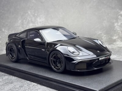 GT Spirit 1/18 Brabus 900 ROCKET-R Porsche 911 Diecast Model Car Black GT502