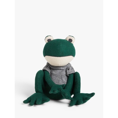 John Lewis Frog Door Stopper Green (W 17cm x L 26cm x D 31cm) Very Rare