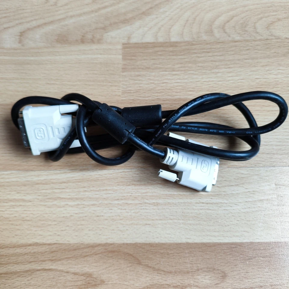 DVI-D HD Kabel Monitorkabel Verbindungskabel PC DVI-Stecker Dual Link - Bild 3 von 4