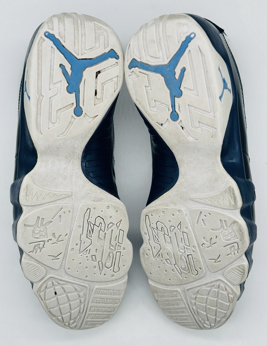 2002 Nike Air Jordan 9 Retro Low Blue Pearl 303895-142 Men display picture 3