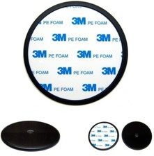 90mm Car Dashboard Suction Cup Mount Disc for Rand McNally OverDryve 7 8 Pro GPS