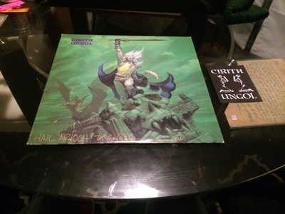 s l400 CIRITH UNGOL Frost And Fire 1981 US METAL LP NM Vinyl Signed Sticker Insert | Cirith Ungol Online