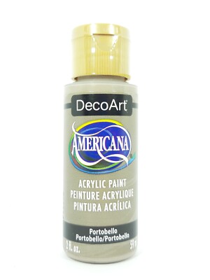 DecoArt Americana Acrylfarbe 59ml DA411 Portobello verschiedene Farben