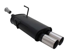 Novus Sportendschalldämpfer für Peugeot 206CC 2 x 76mm RL-Design
