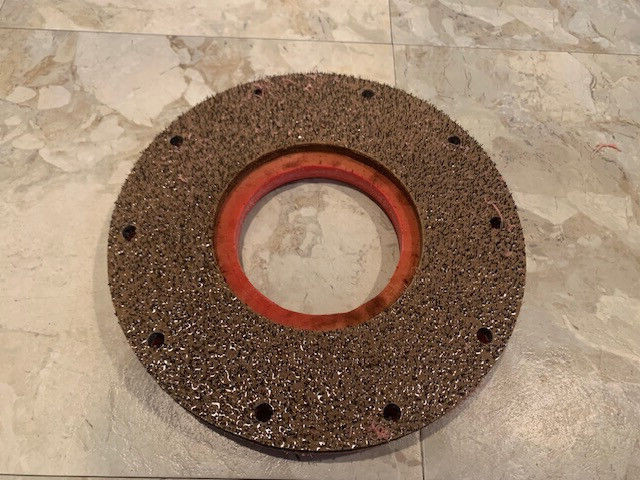 Nylo Grit 12" rotary scrubber instalock pad driver 30347 5"