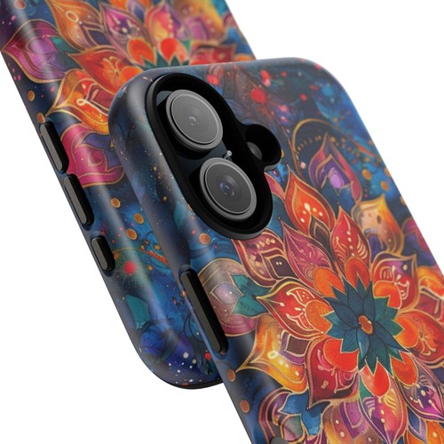 Mandala Flower Watercolor Phone Case for iPhone, Samsung Galaxy, Pixel - 第 34/256 張圖片