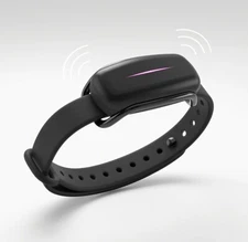 Bond Touch Long Distance Couples Bracelet - Black