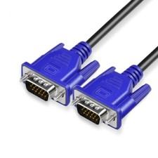 VGA Cable 15Pin D-Sub Male to Male SVGA Lead 1M 2M 3M 5M 10M PC Computer Monitor