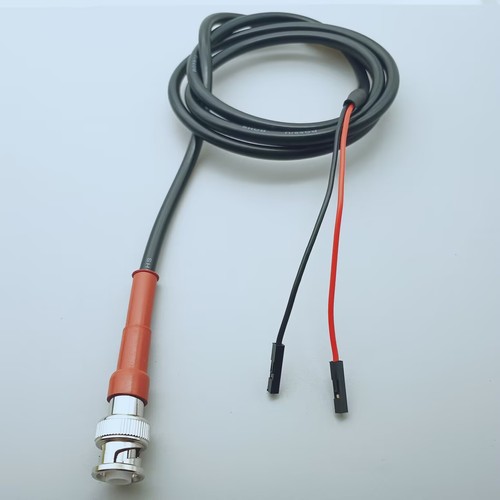 Miniature High Voltage​ MHV Male to Dupont 2.54mm 1pin female RG58 cable 1~16FT - Afbeelding 1 van 3