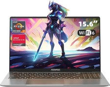 ACEMAGIC PC Portatile Gaming Ryzen 7 5825U,Fino a 4,5GHz,15.6 Pollici FHD Laptop