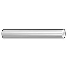 Zoro Select D21-1500 Standard Dowel Pin, 5/16 In Nominal Dia, 1-1/2 In L,,