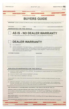 2 Part Buyers Guide Form - Adhesive Tape - English - as Is - Warranty 100 per